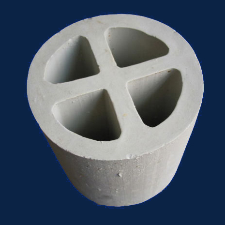 Ceramic cross-partition ring (AL2O3:17-23%)