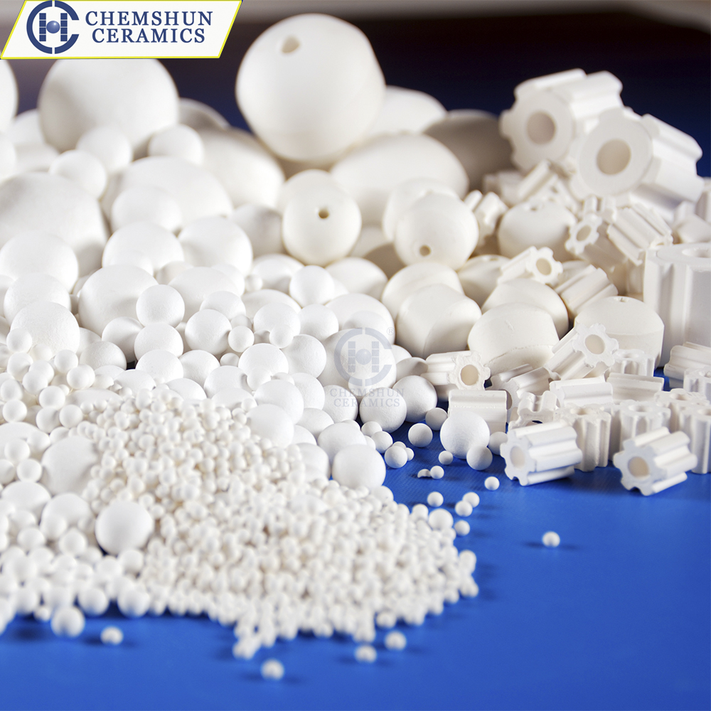 Alumina inert ceramic ball